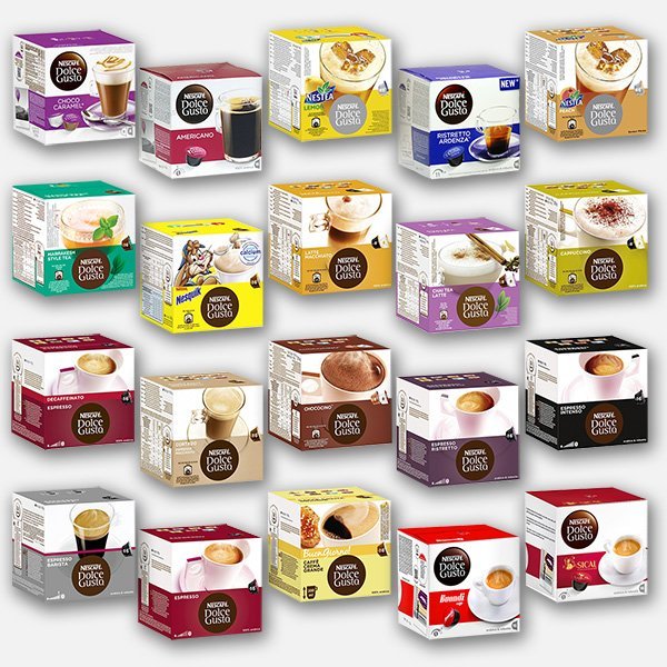 capsule caffè nespresso dolce gusto