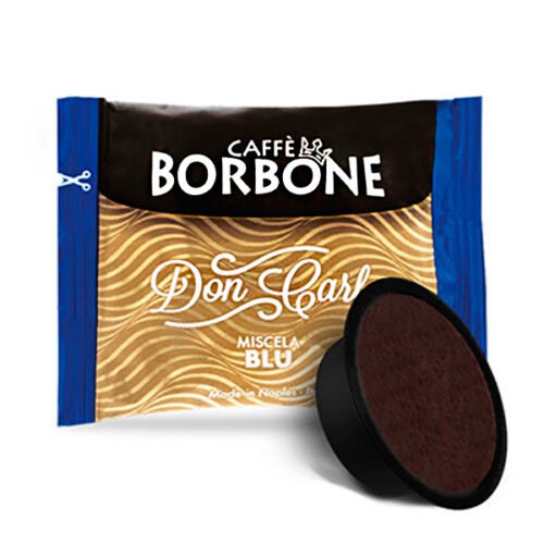 100 capsule Don Carlo Caffè Borbone Blue Blend