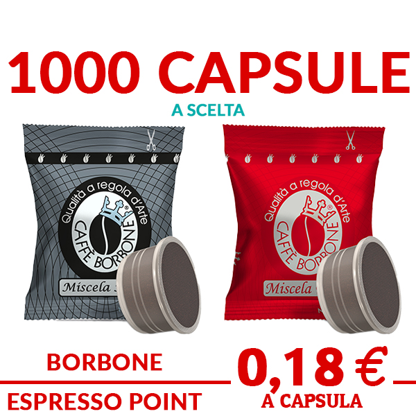 Borbone capsule compatibili point - TRASPORTO GRATIS 