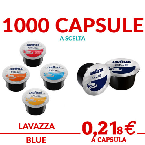 1000 original LAVAZZA BLUE capsules for lavazza blue systems promo and offers on cildeweb.it