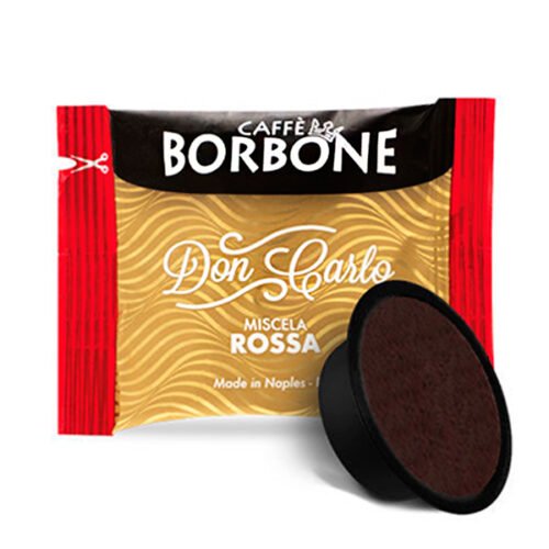 100 capsule Don Carlo Caffè Borbone Miscela Rossa