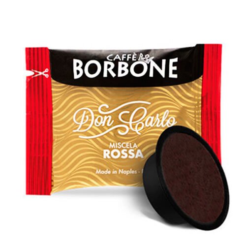 100 capsules Don Carlo Caffè Borbone Mélange Rouge