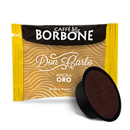 100 capsule Don Carlo Caffè Borbone Miscela Oro