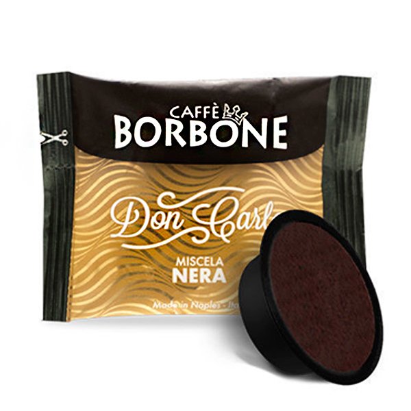 100 capsule Don Carlo Caffè Borbone Miscela Nera