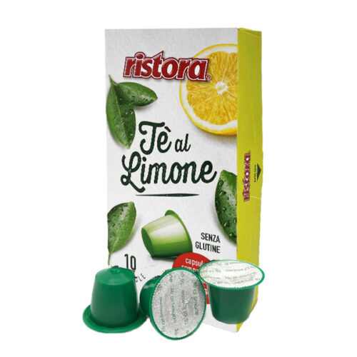 10 capsule The al limone RISTORA compatibili Nespresso