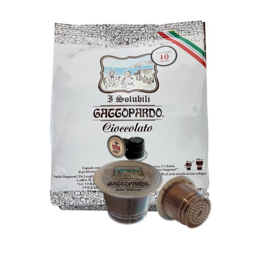 10 Nespresso Compatible Chocolate Leopard Capsules