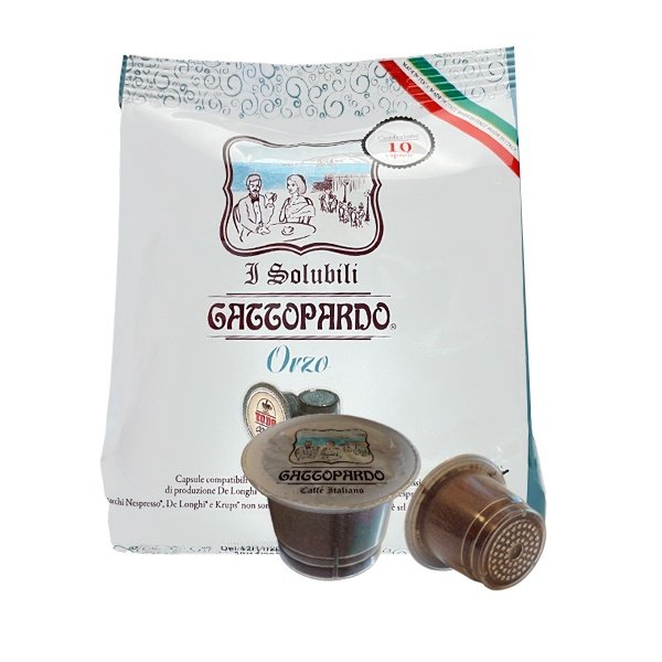 10 capsule Gattopardo Orzo compatibili Nespresso