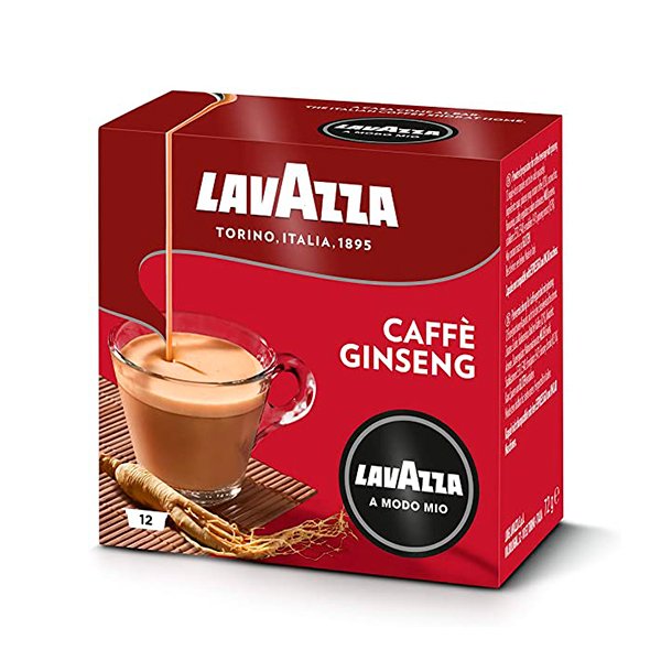 Cialde LavAzza A Modo Mio GINSENG originali confezione da 12 capsule