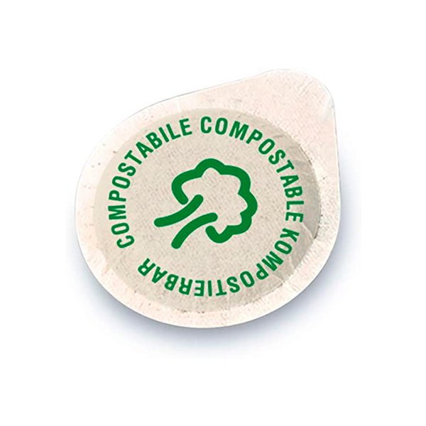 50 dosettes compostables en papier de café Borbone Gold blend