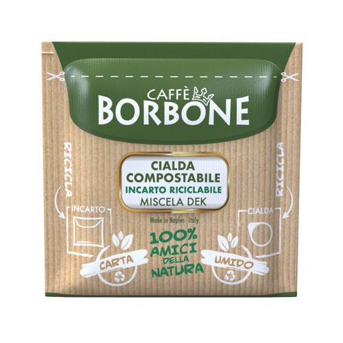 borbone dek papier d'emballage recyclable