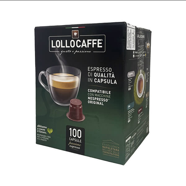 100 Capsule Caffè Lollo compatibili Bialetti