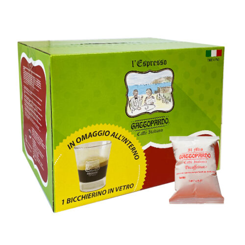 cialde Gattopardo dek decaffeinato compatibile A Modo Mio prezzo promo ed offerte su cialdeweb.it