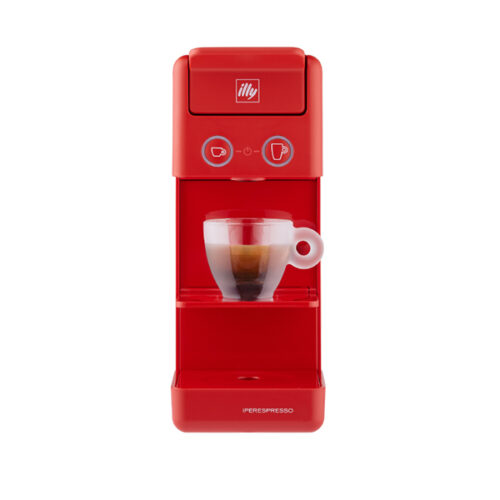 Macchina per caffè Illy Iperespresso Y3 rossa