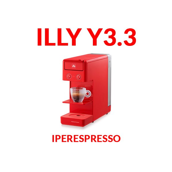 illy iperespresso y3.3 rossa