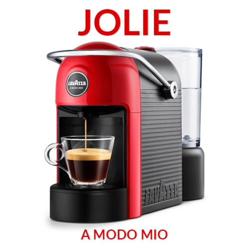 LAVAZZA JOLIE coffee machine for my way capsules Red color promo price and offers on CIALDEWEB.IT