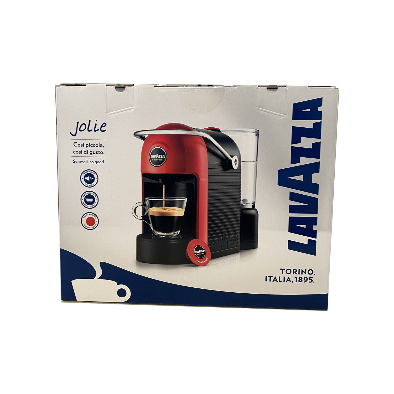 Lavazza Jolie, Macchina Caffè + 36 Lavazza A Modo mio, Delizioso