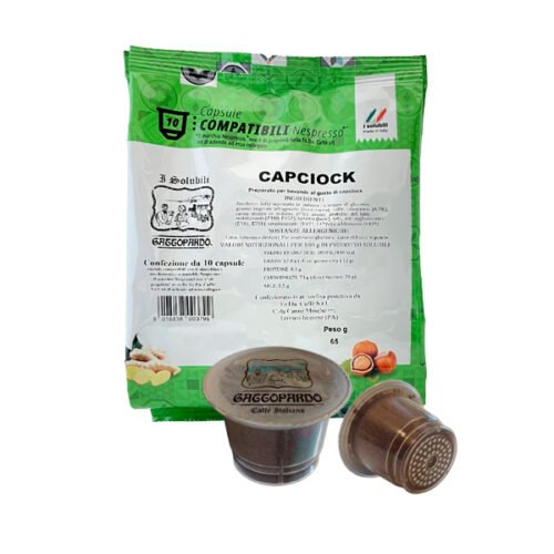 10 capsule CAPCIOCK Leopard compatibile Nespresso