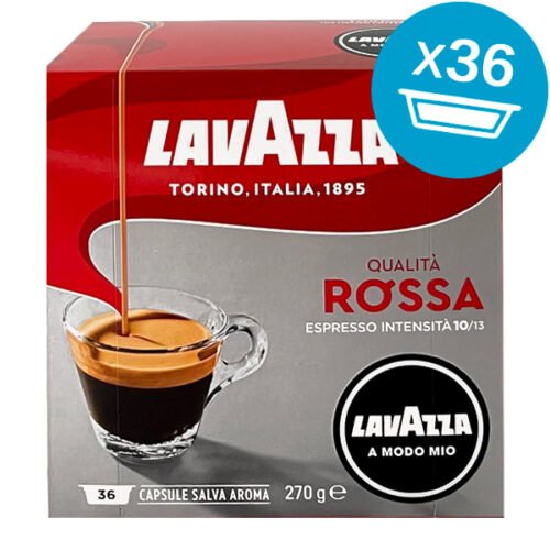 36 capsule LavAzza A Modo Mio Qualità Rossa