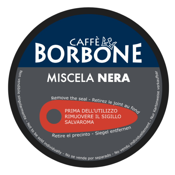90 capsule caffè BORBONE NERA Compatibile Dolce Gusto - immagine 2