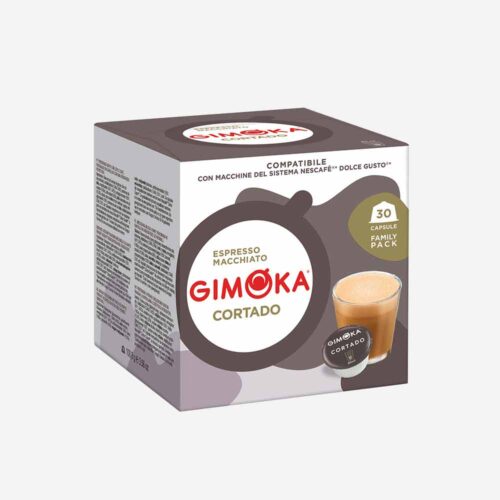 dolcegusto cortado 30 capsule gimoka