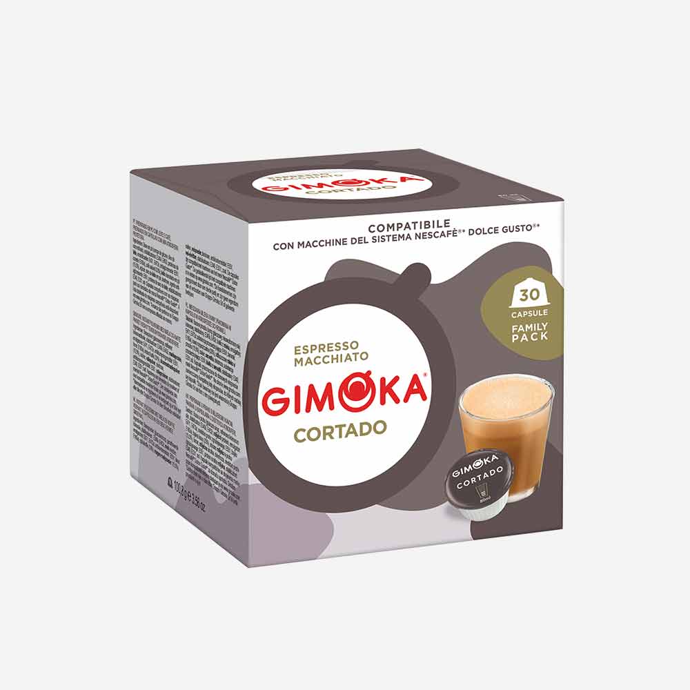dolcegusto cortado 30 capsule gimoka