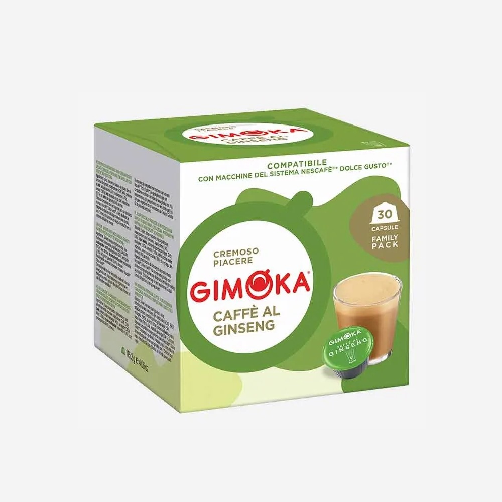 dolcegusto ginseng 30 capsule gimoka