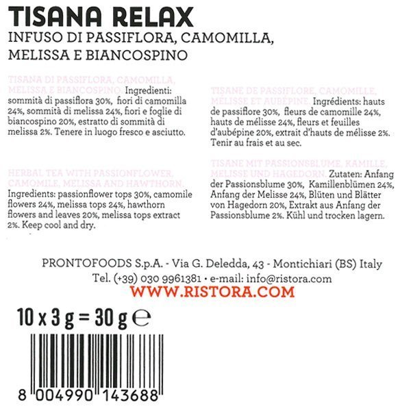 tisana relax