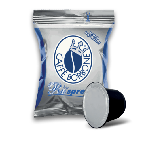 100 capsule Borbone REspresso Blu compatibili Nespresso