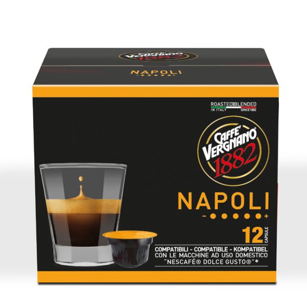 12 capsule caffè VERGNANO Atlantis NAPOLI Compatibile Dolce Gusto - immagine 2