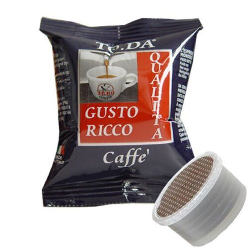 100 Toda Gattopardo Gusto Ricco Espresso Point coffee pods