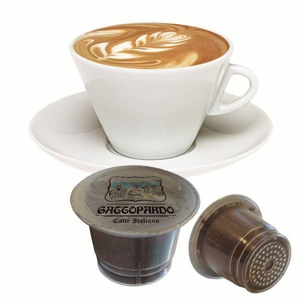 10 capsule Gattopardo Cappuccino compatibili Nespresso