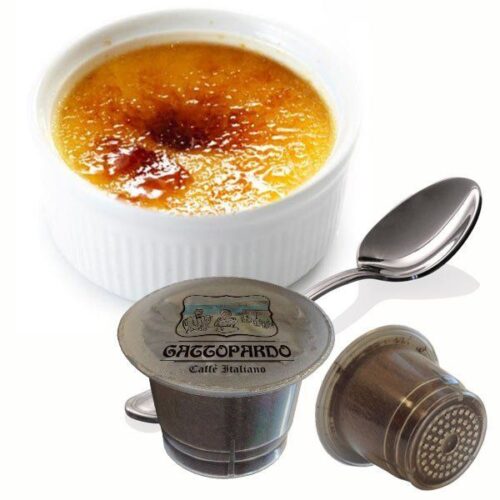 10 cápsulas Nespresso Leopard Creme Brulée compatibles