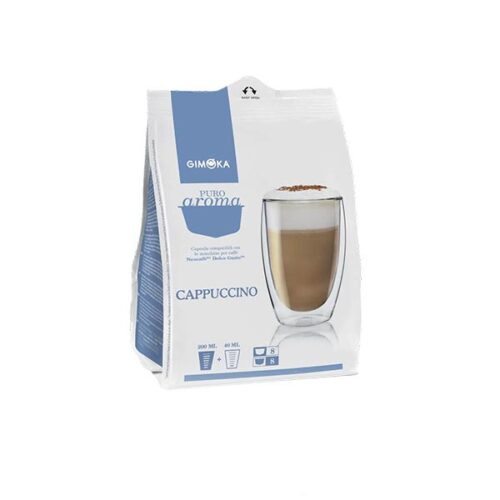 16 Capsule CAPPUCCINO GIMOKA compatibili NesCafè
