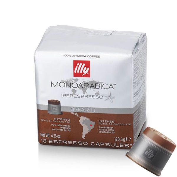 Caffè Brasile 100% Arabica 18 Capsule Originali Illy Iperespresso