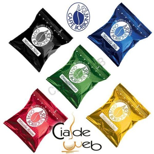 Assaggio 25 capsule miste Borbone compatibile Espresso Point