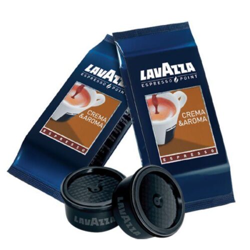 coffee capsules lavazza blend CREMA AROMA original Espresso Point promo price and offers on cialdeweb.it