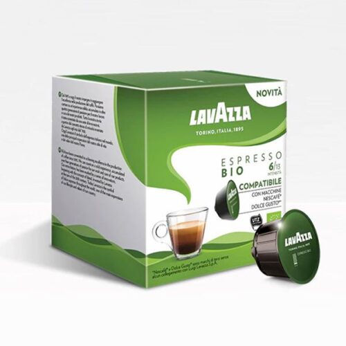 16 capsule Lavazza Espresso Bio Compatibile Dolce Gusto
