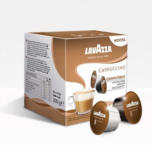 16 cápsulas Lavazza Cappuccino Compatible Dolce Gusto