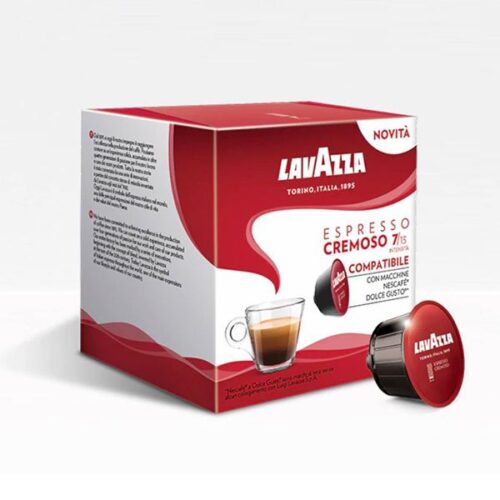 16 Lavazza Espresso Cremoso Compatible Dolce Gusto capsules