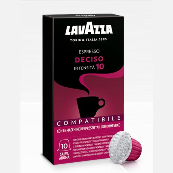 Nespresso 100 Capsule Caffè Lavazza RISTRETTO compatibili sistema Nespresso Offerta cialde 