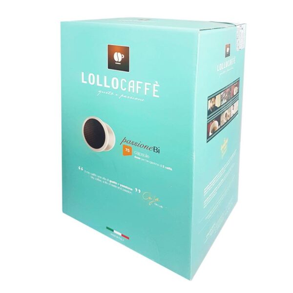 75 Capsule Lollo Caffè Compatibile Lavazza Bidose