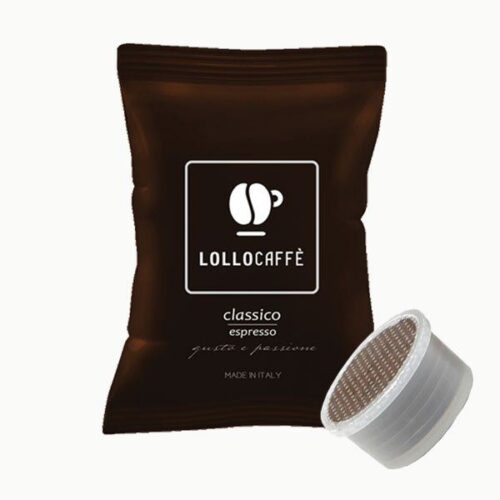 100 capsule Lollo caffè MISCELA CLASSICO -COMPATIBILE ESPRESSO POINT-