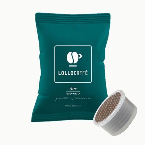 100 capsule cafea Lollo DEC BLEND -COMPATIBIL PUNCT ESPRESSO-