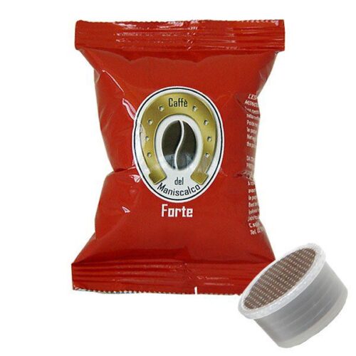 100 Maniscalco Forte Aromapads kompatibel mit Lavazza Espresso Point