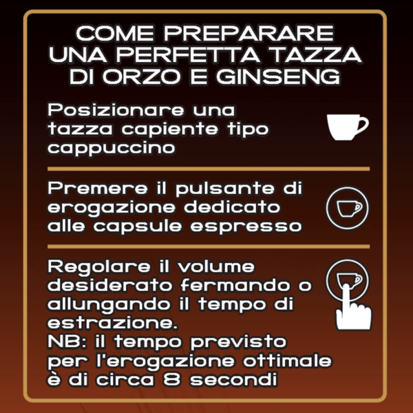 18 capsule ORZO E GINSENG Illy Hordeum Iperespresso - immagine 2