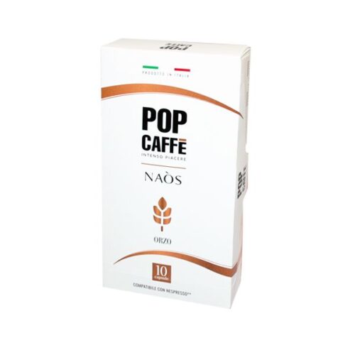 10 capsule Pop Caffè NAOS ORZO compatibile NESPRESSO