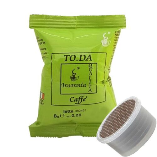 100 capsule de cafea Toda Gattopardo INSONNIA compatibile cu Espresso Point