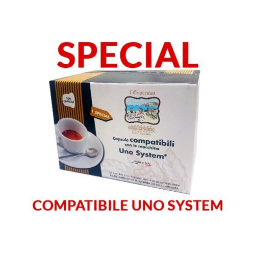 Gattopardo gusto Special compatibile Uno System 100 capsule