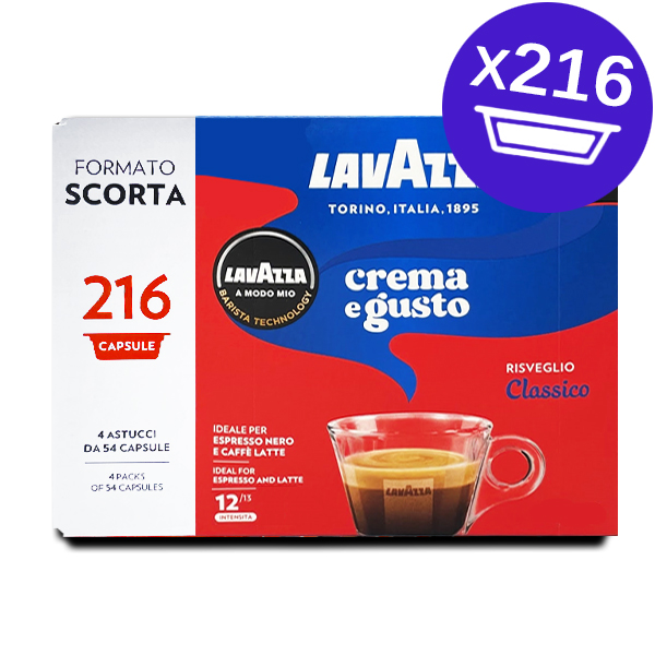 LAVAZZA A MODO MY CREAM AND CLASSIC TASTE 216