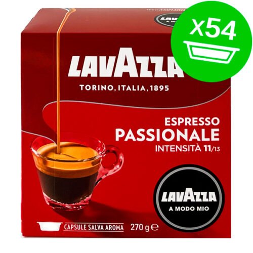 54 capsule LavAzza A Modo Mio PASSIONALE